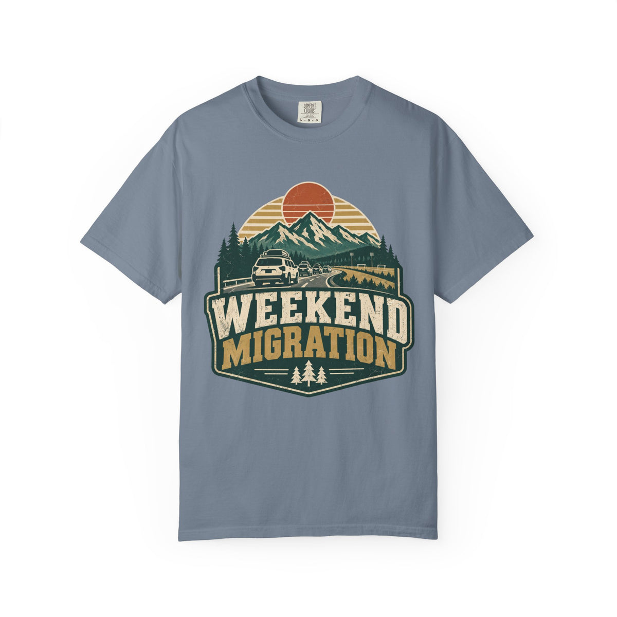 Weekend Migration Illustrated T-shirt