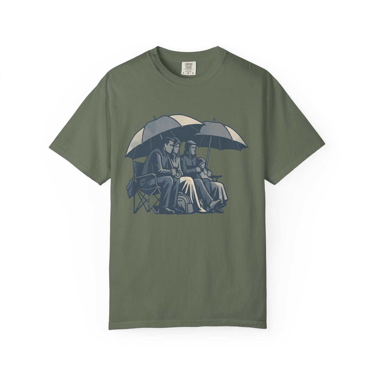 Rain Or Shine. Mostly Rain. Art Graphic T-shirt