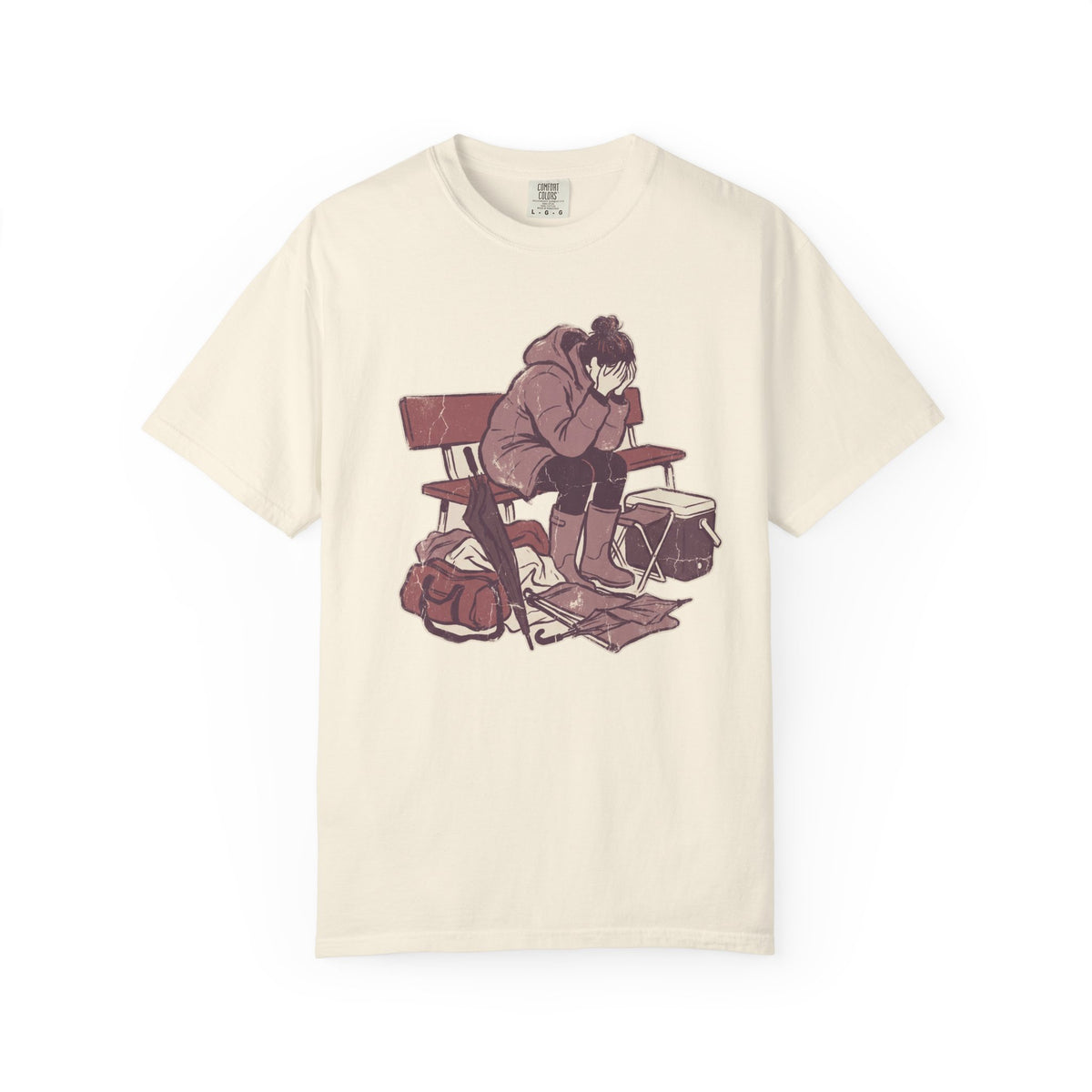 Dressed For The Weather. Emotionally Unprepared. Art Graphic T-shirt