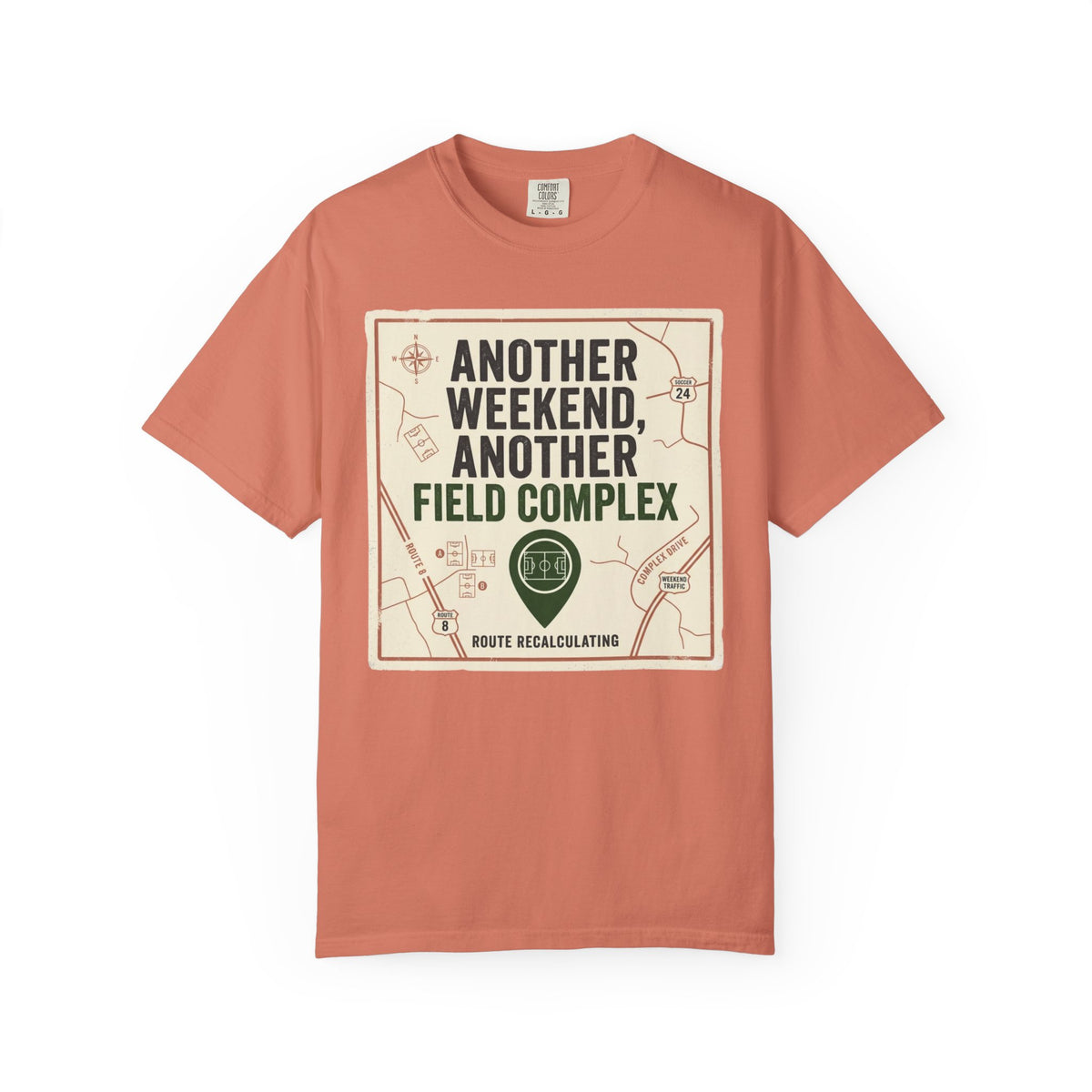 Another Weekend, Another Field Complex Illustrated T-shirt