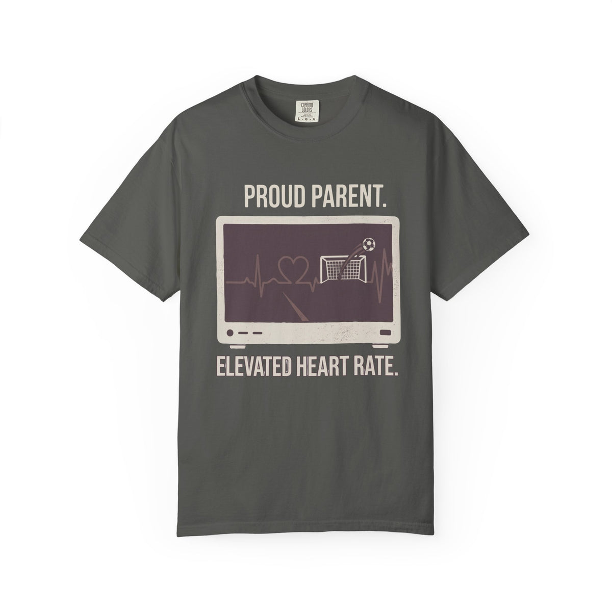 Proud Parent. Elevated Heart Rate. Illustrated T-shirt