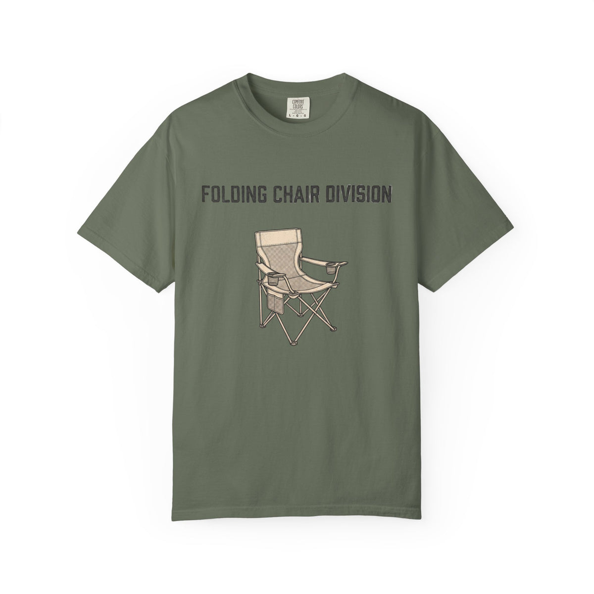 Folding Chair Division Illustrated T-shirt