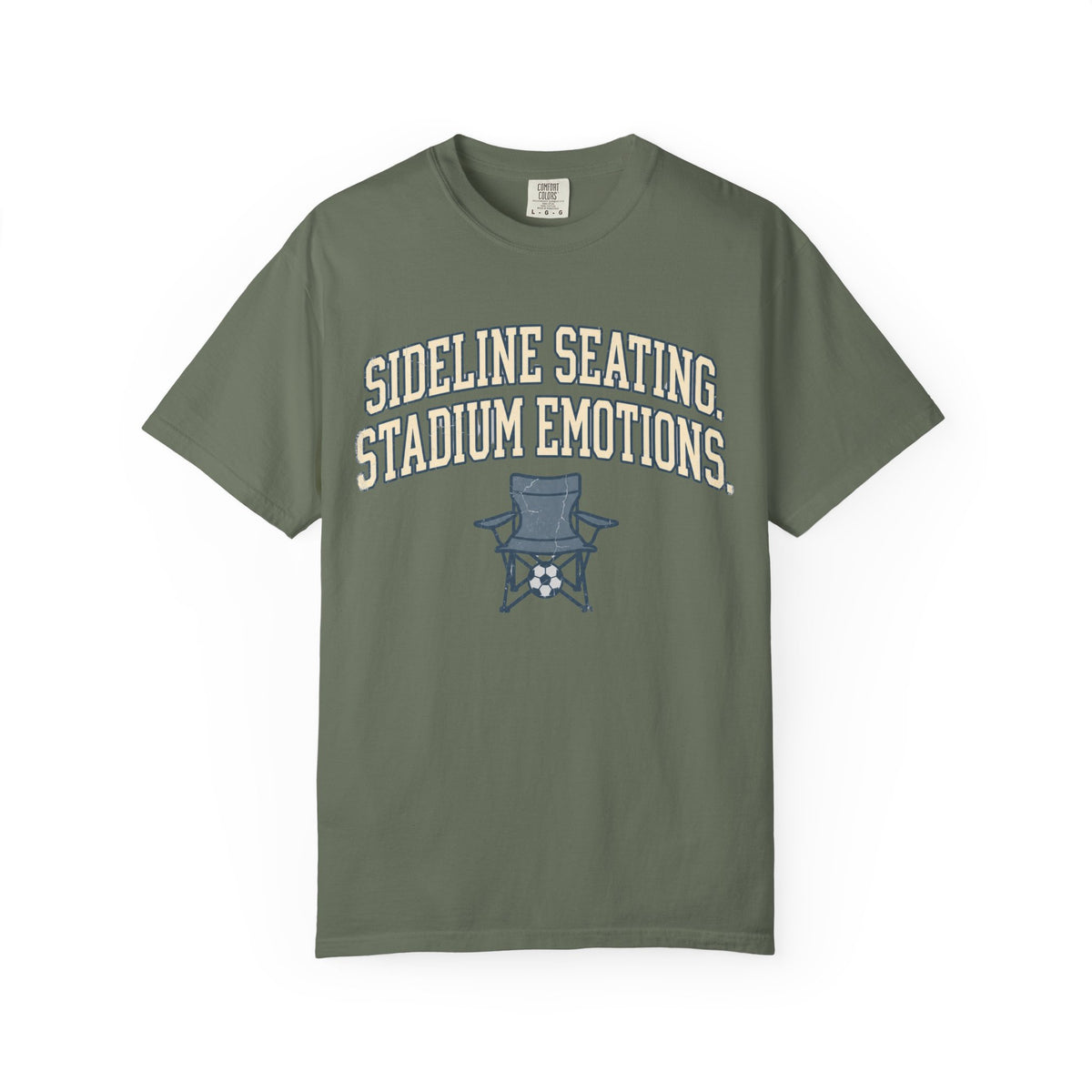 Sideline Seating. Stadium Emotions. Statement T-shirt