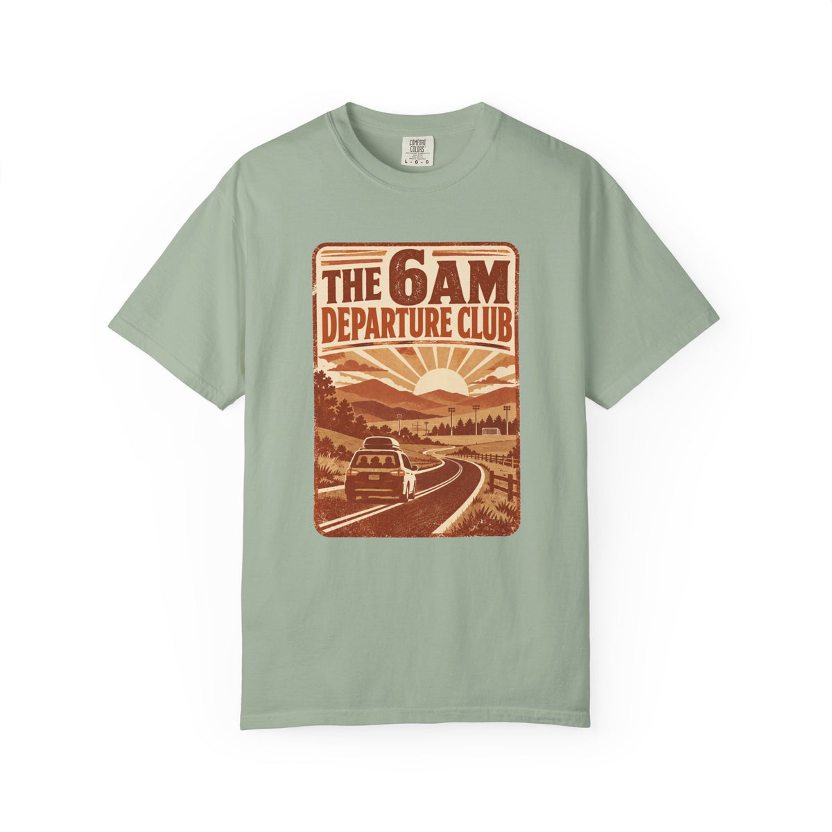 The 6AM Departure Club Illustrated T-shirt