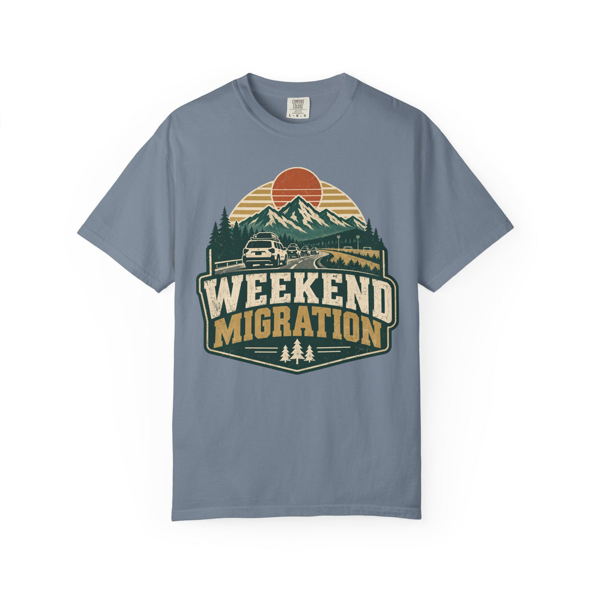 Weekend Migration Illustrated T-shirt