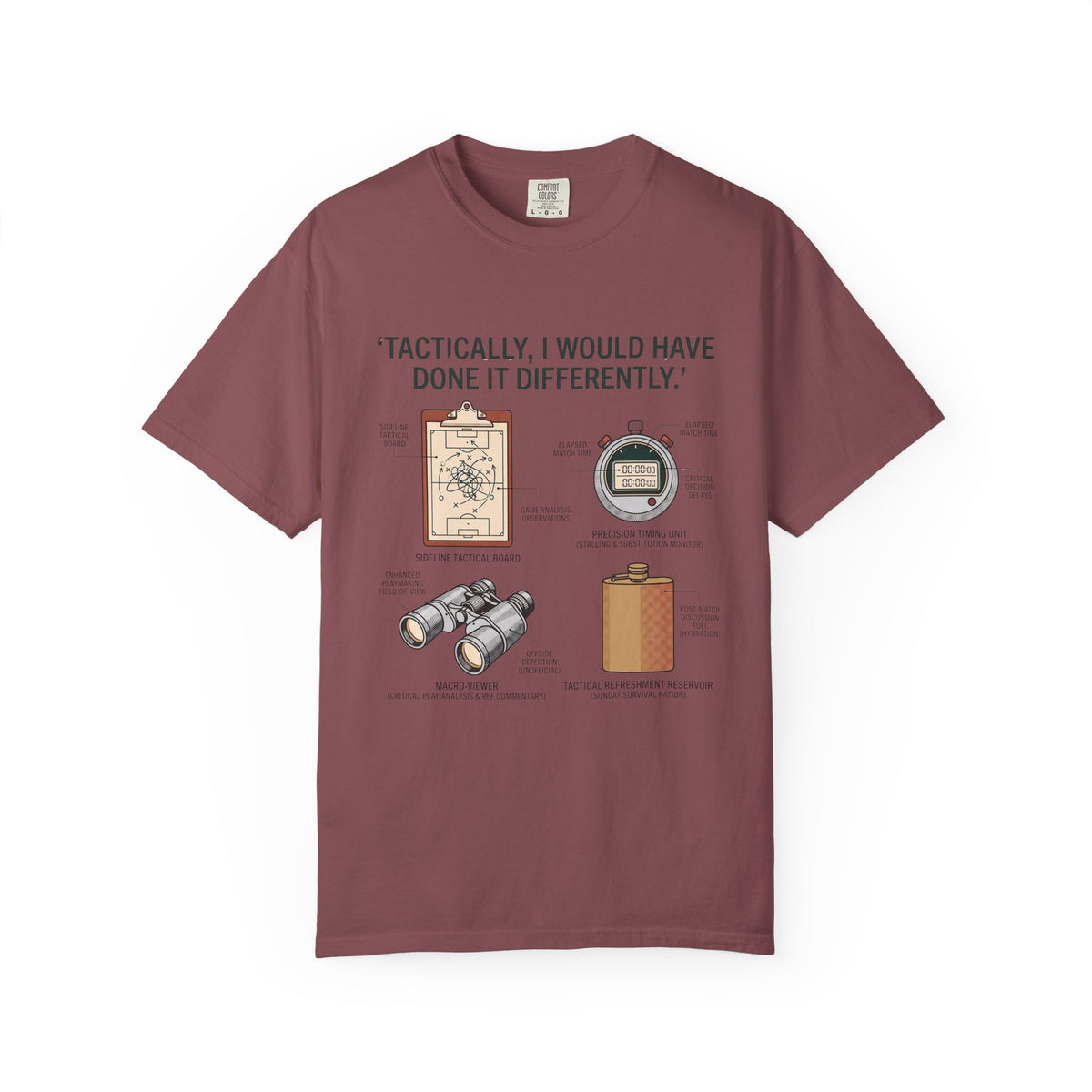 Tactically, I Would Have Done It Differently. Field Guide T-shirt