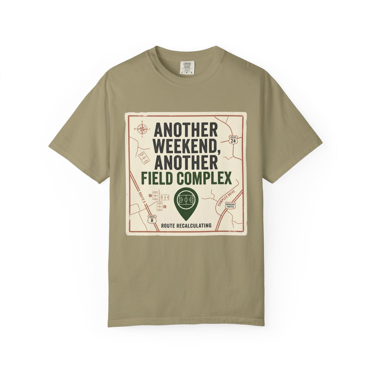 Another Weekend, Another Field Complex Illustrated T-shirt