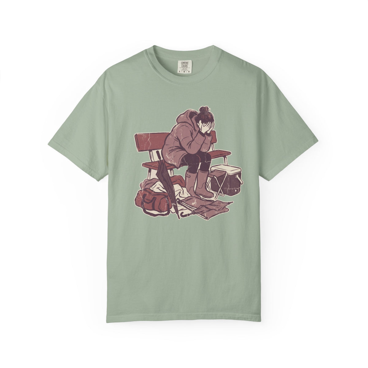 Dressed For The Weather. Emotionally Unprepared. Art Graphic T-shirt