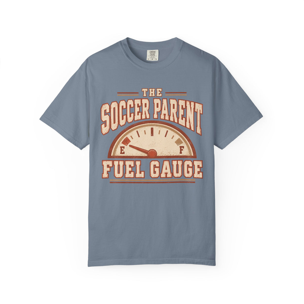 The Soccer Parent Fuel Gauge Illustrated T-shirt