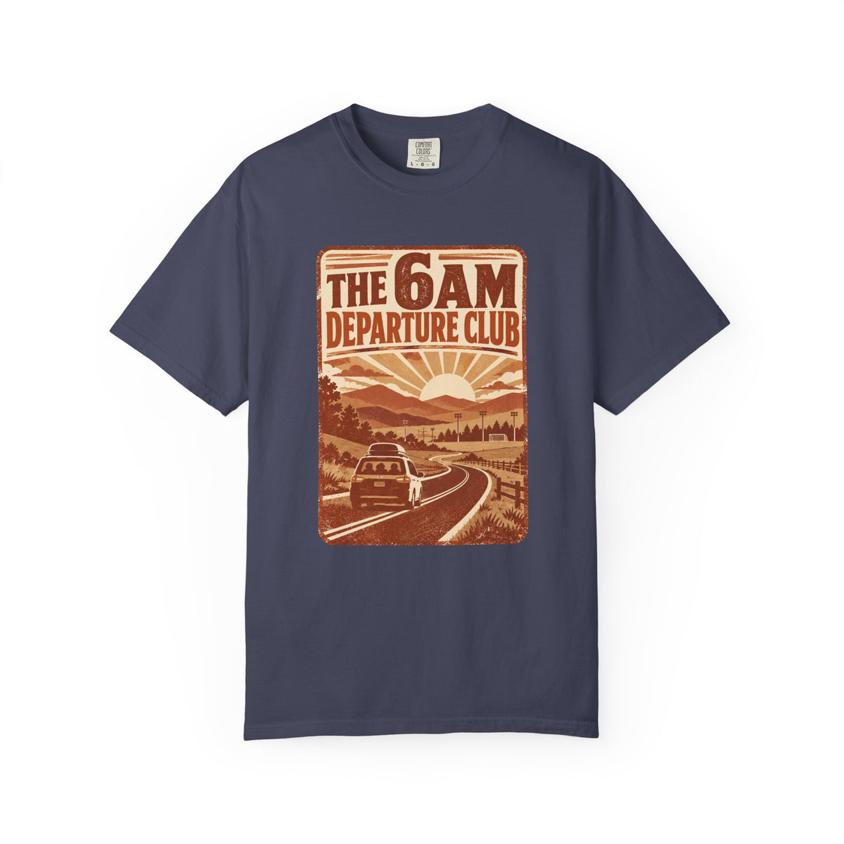The 6AM Departure Club Illustrated T-shirt