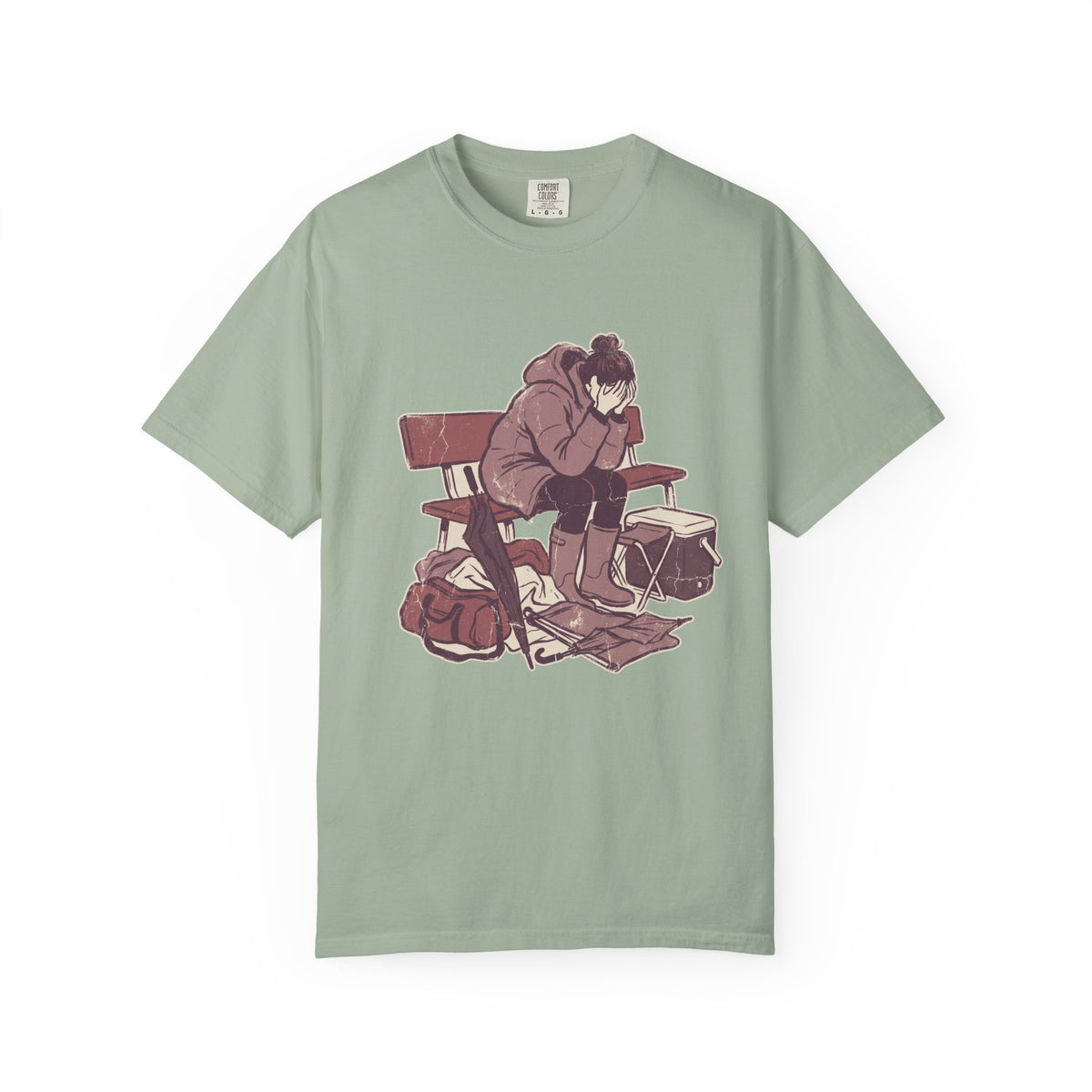Dressed For The Weather. Emotionally Unprepared. Art Graphic T-shirt