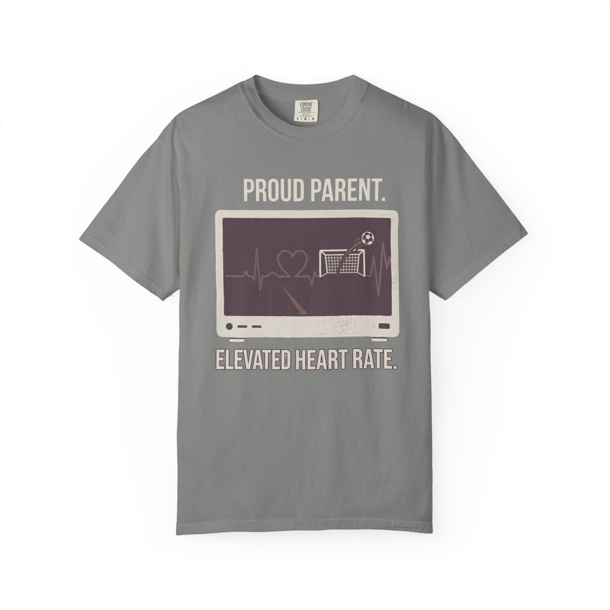 Proud Parent. Elevated Heart Rate. Illustrated T-shirt