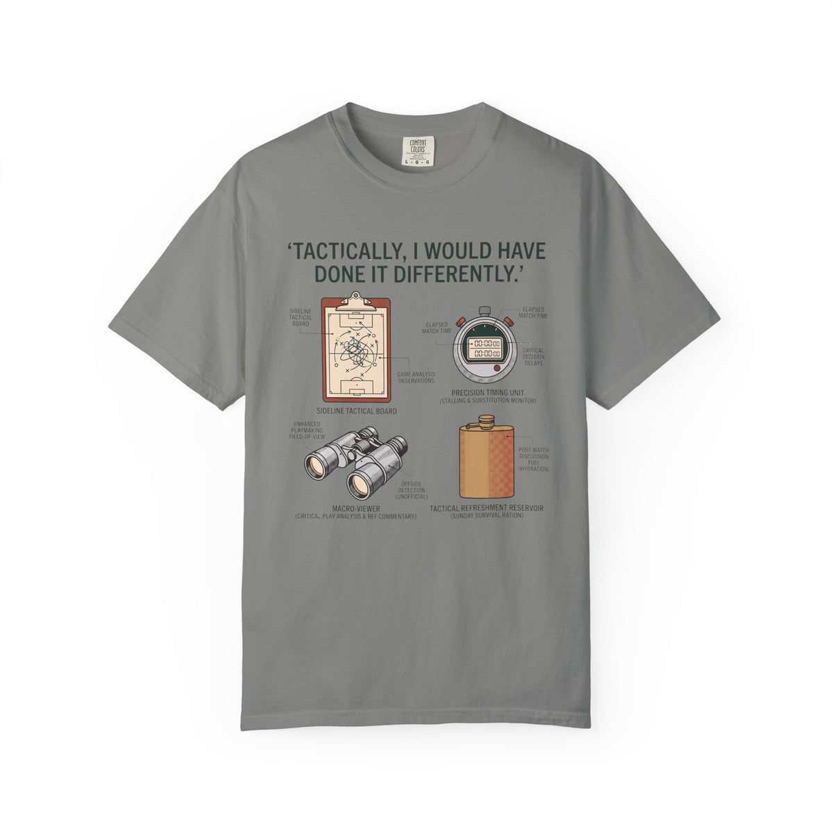 Tactically, I Would Have Done It Differently. Field Guide T-shirt