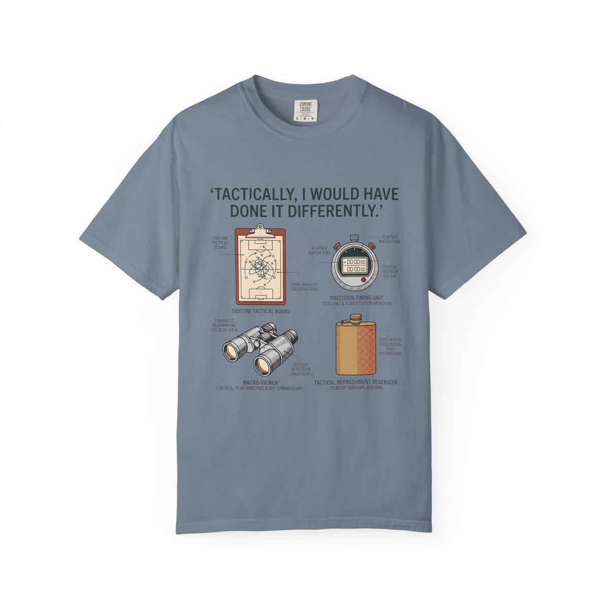 Tactically, I Would Have Done It Differently. Field Guide T-shirt