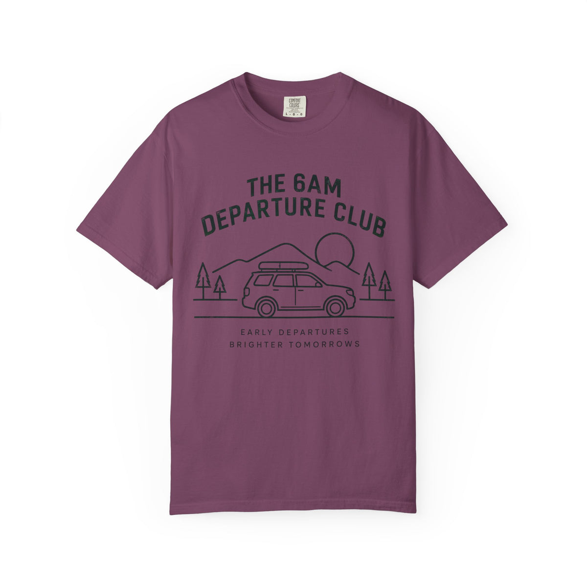 The 6AM Departure Club Statement T-shirt