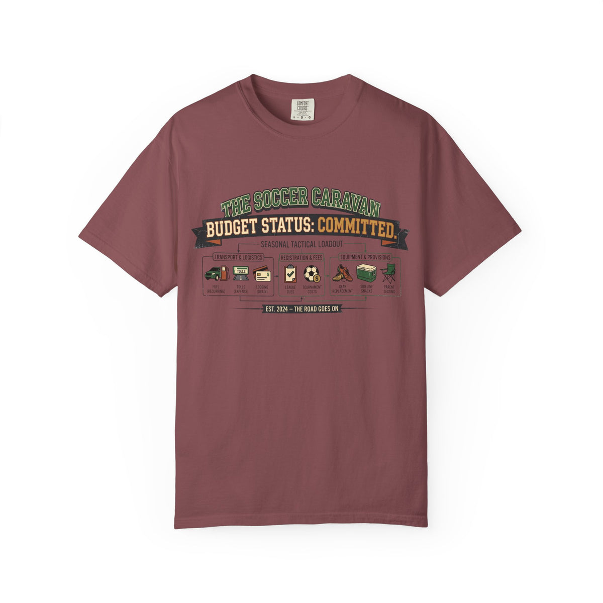 Budget Status: Committed. Field Guide T-shirt