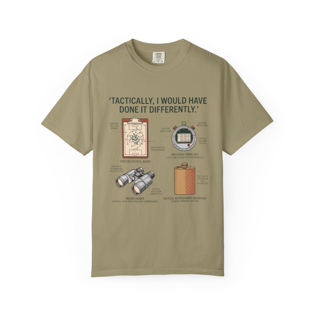 Tactically, I Would Have Done It Differently. Field Guide T-shirt