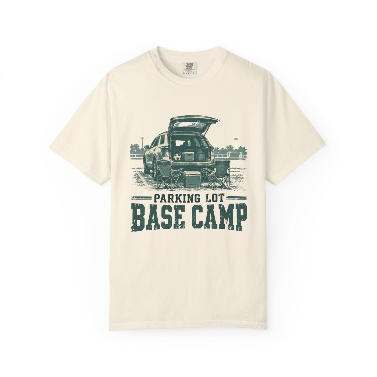 Parking Lot Base Camp Illustrated T-shirt