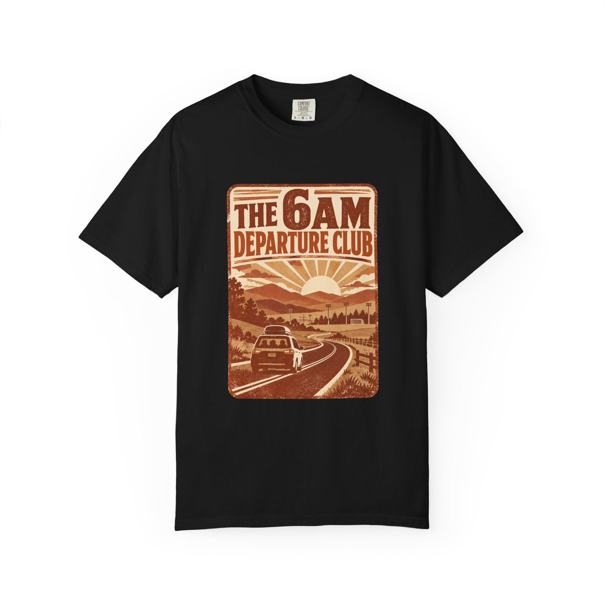 The 6AM Departure Club Illustrated T-shirt