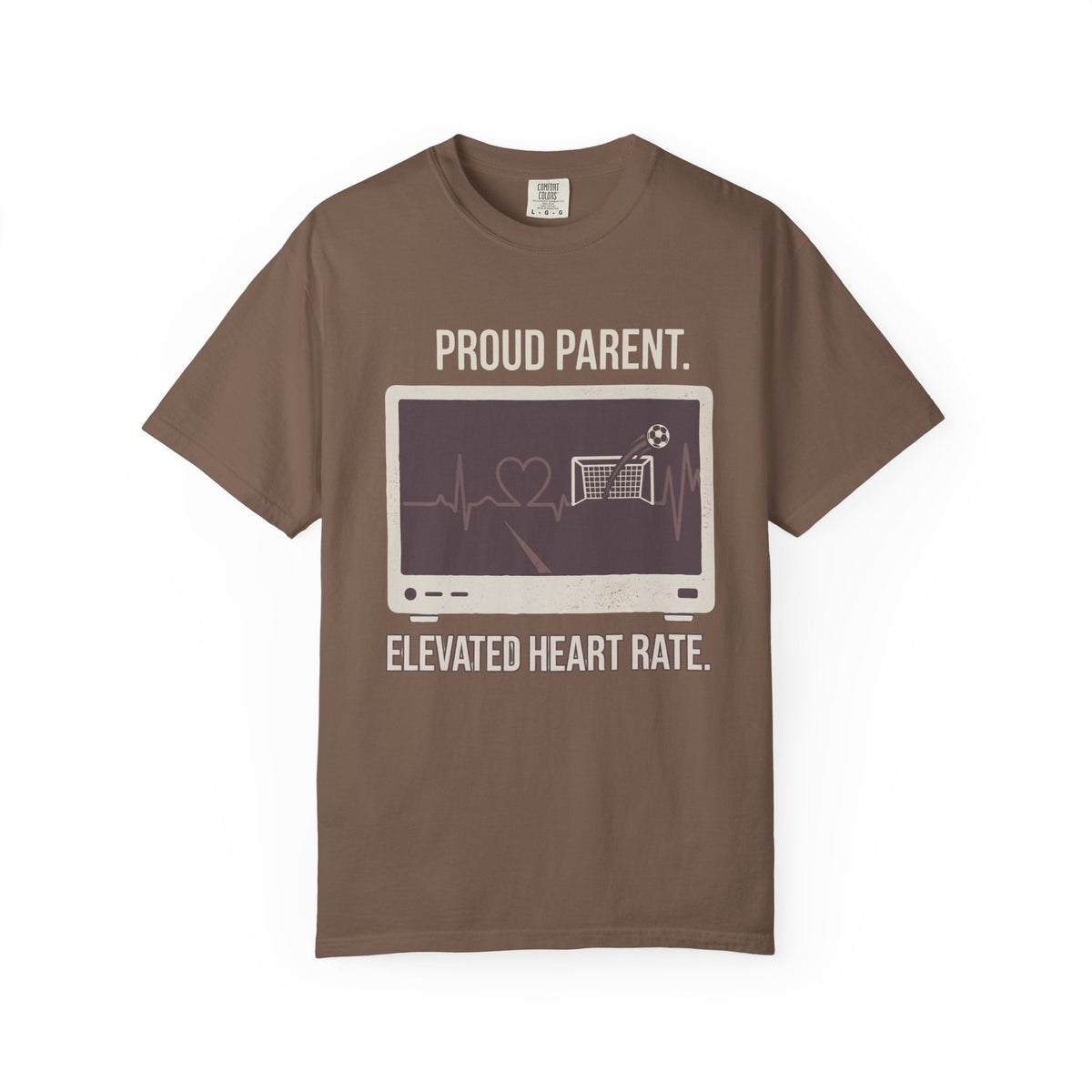 Proud Parent. Elevated Heart Rate. Illustrated T-shirt