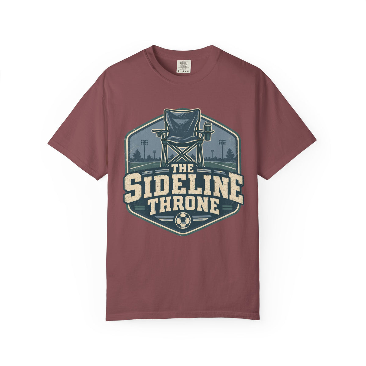 The Sideline Throne Illustrated T-shirt
