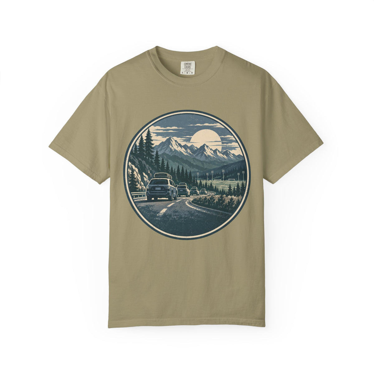 Weekend Migration Art Graphic T-shirt