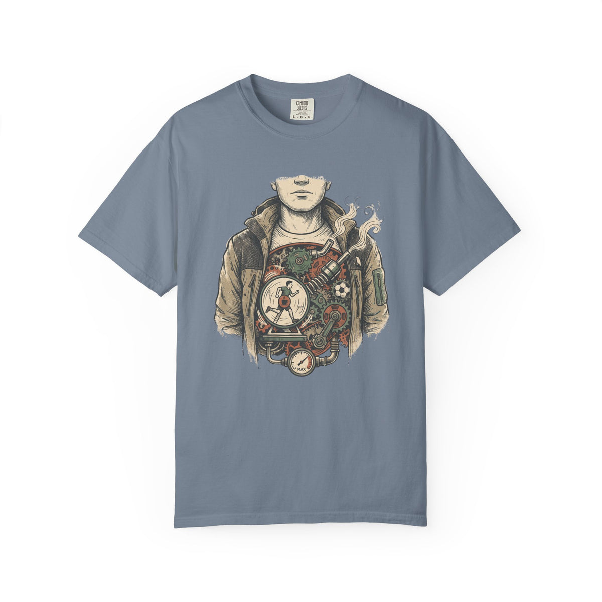 Calm On The Outside. Pacing On The Inside. Art Graphic T-shirt