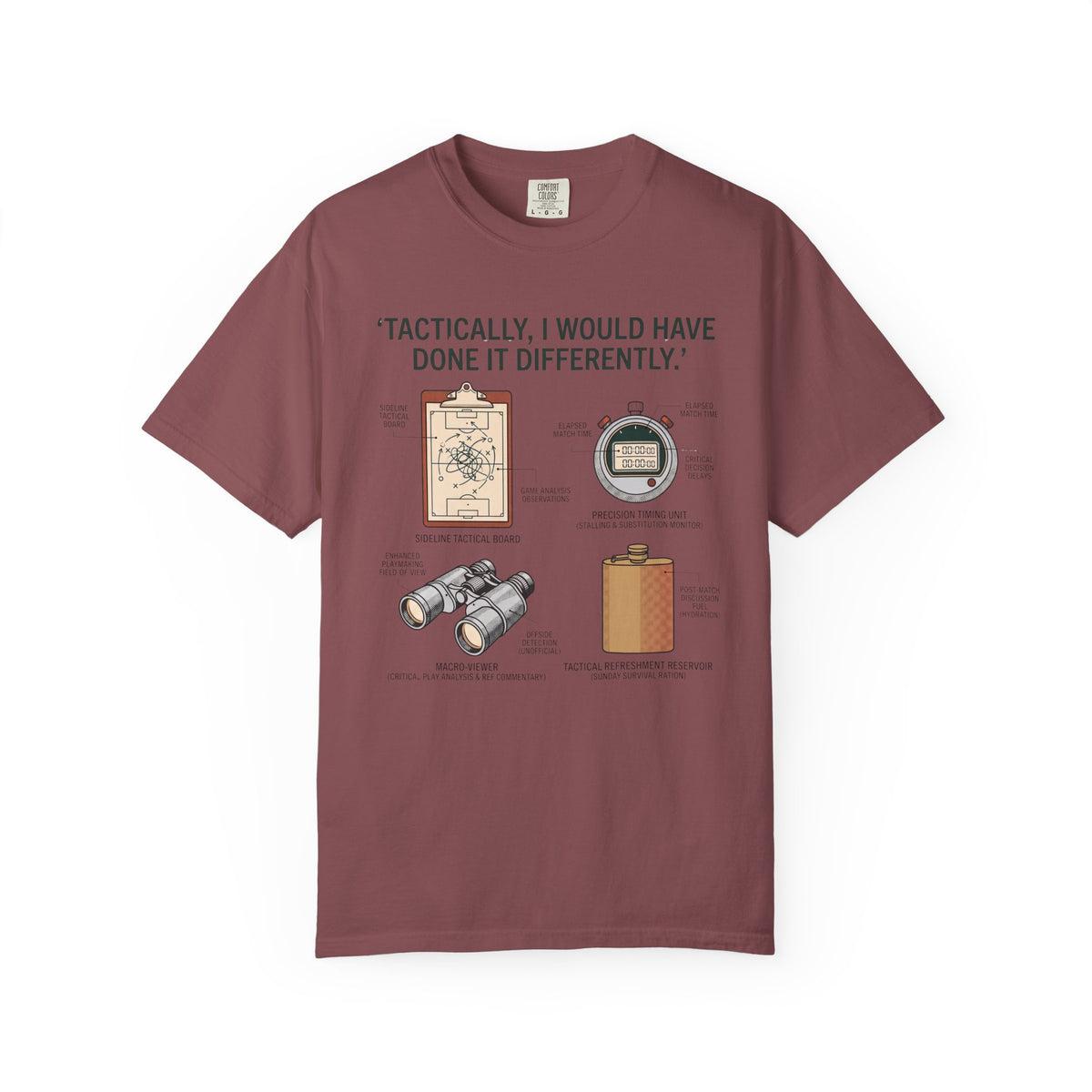 Tactically, I Would Have Done It Differently. Field Guide T-shirt