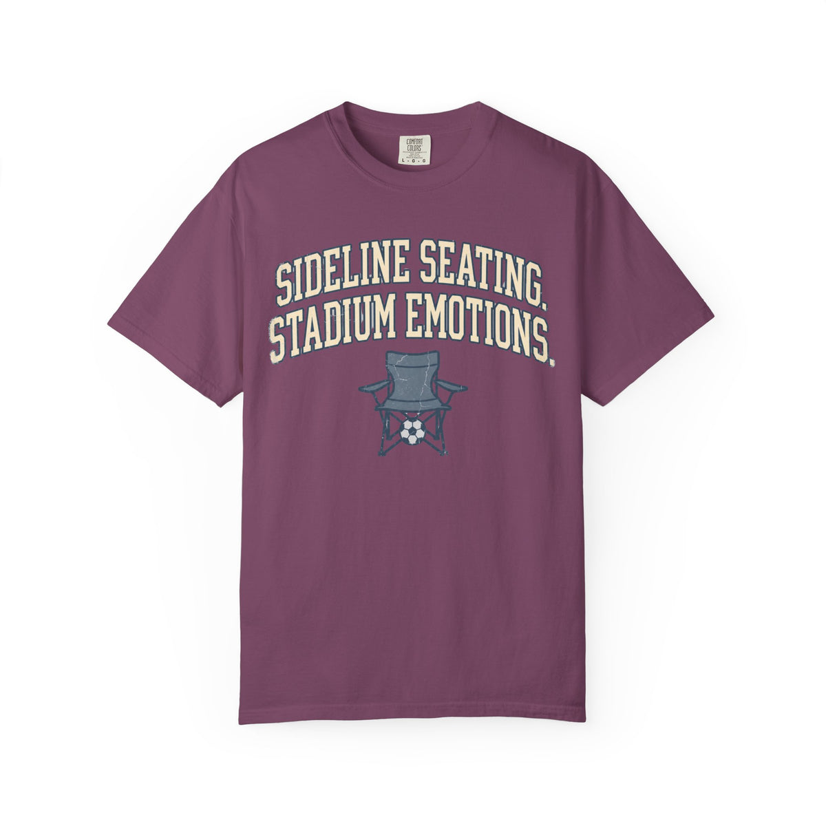 Sideline Seating. Stadium Emotions. Statement T-shirt