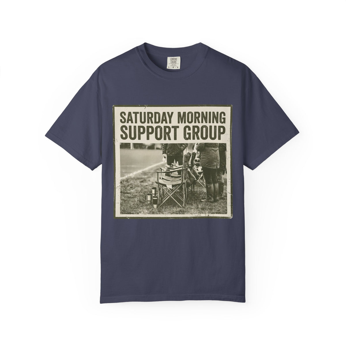 Saturday Morning Support Group Illustrated T-shirt