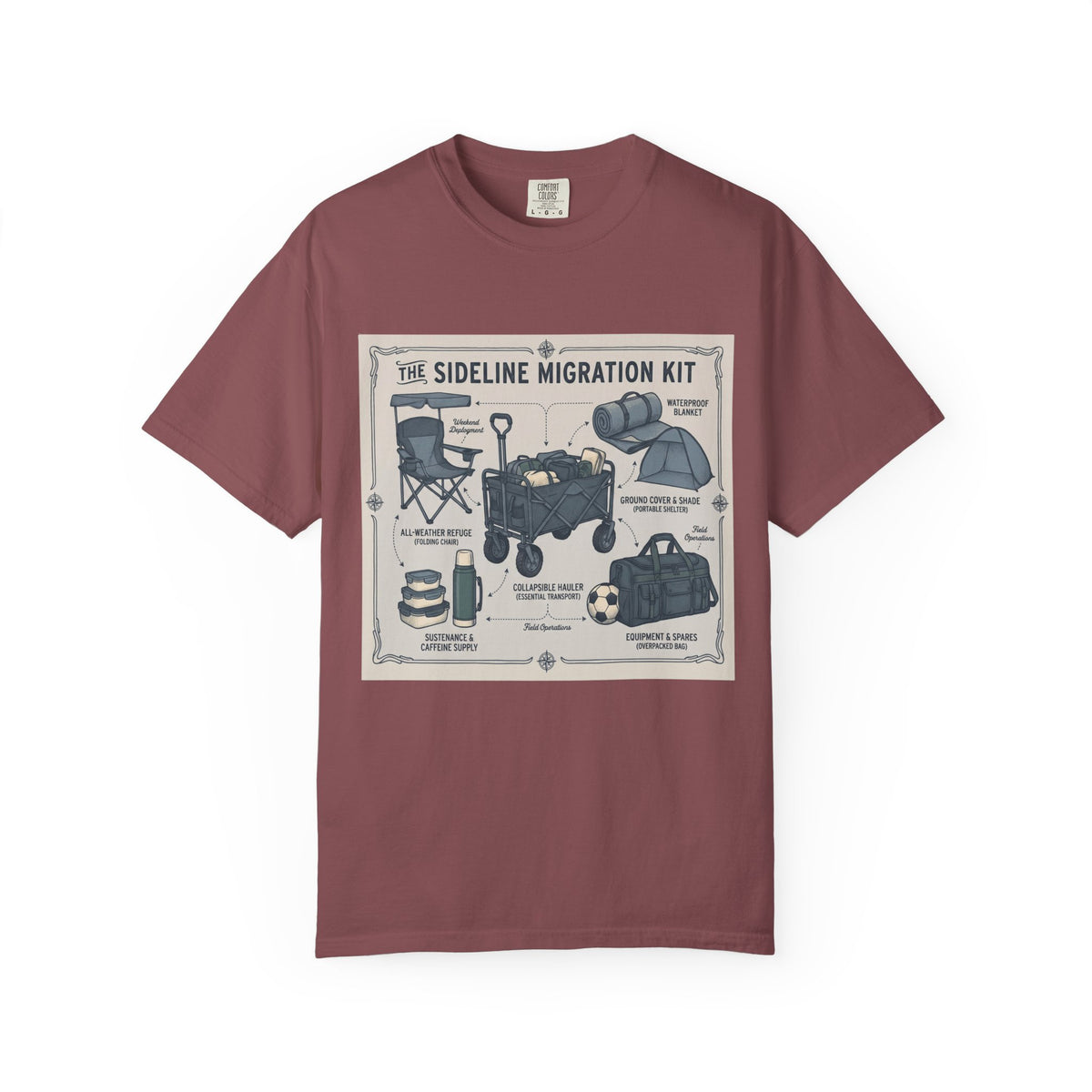 The Sideline Migration Kit Field Guide T-shirt