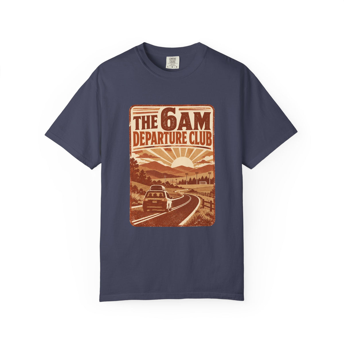 The 6AM Departure Club Illustrated T-shirt