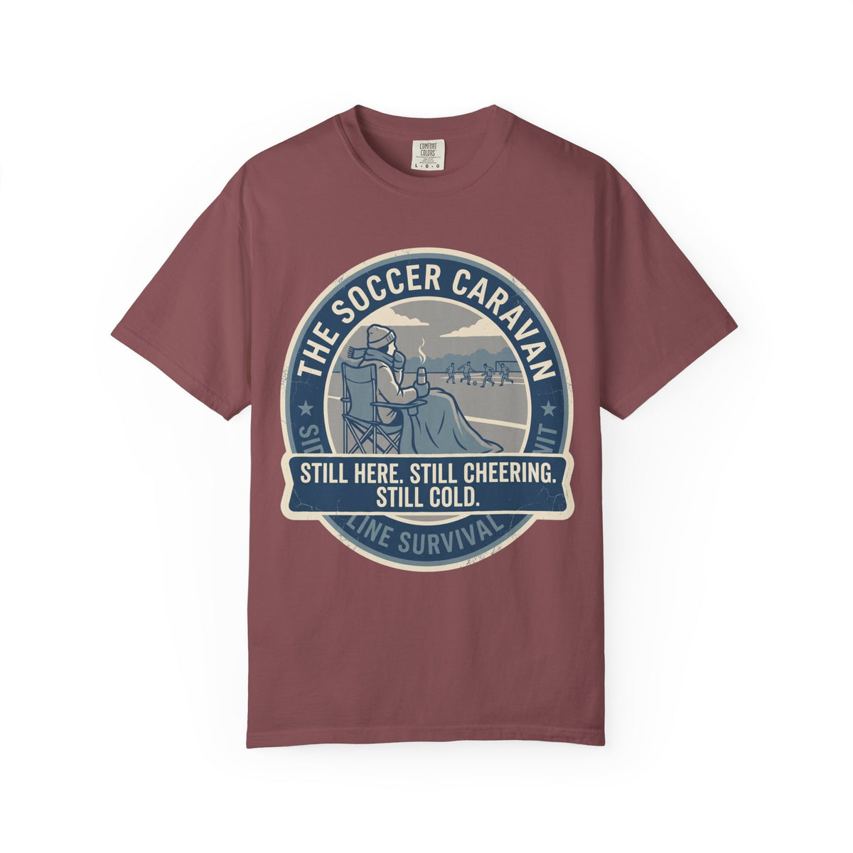 Still Here. Still Cheering. Still Cold. Illustrated T-shirt