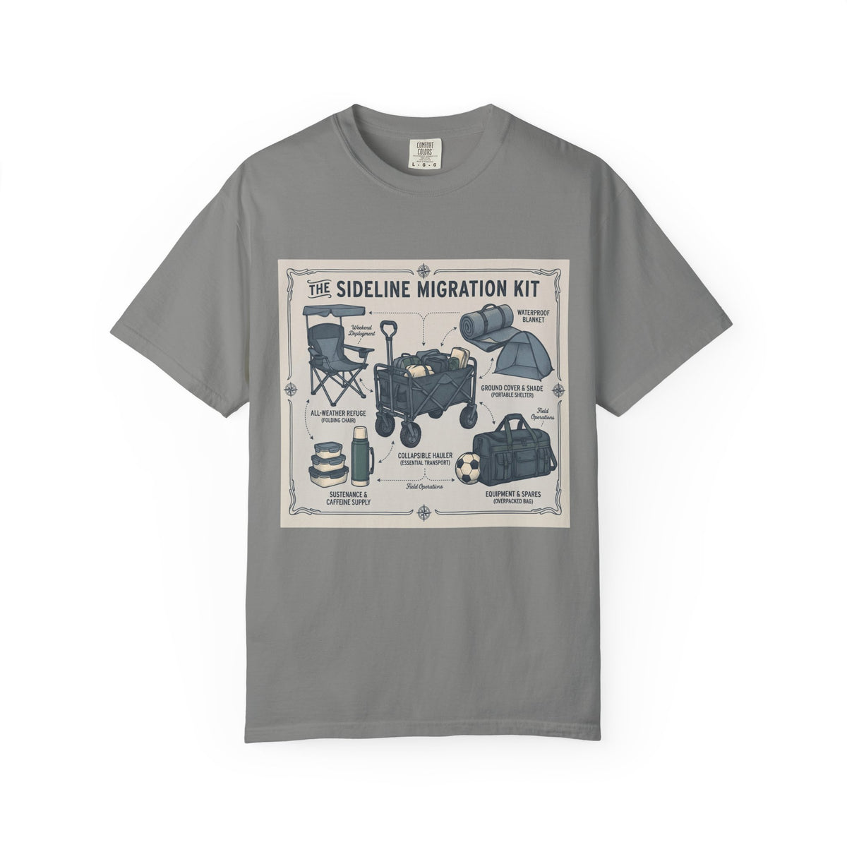 The Sideline Migration Kit Field Guide T-shirt