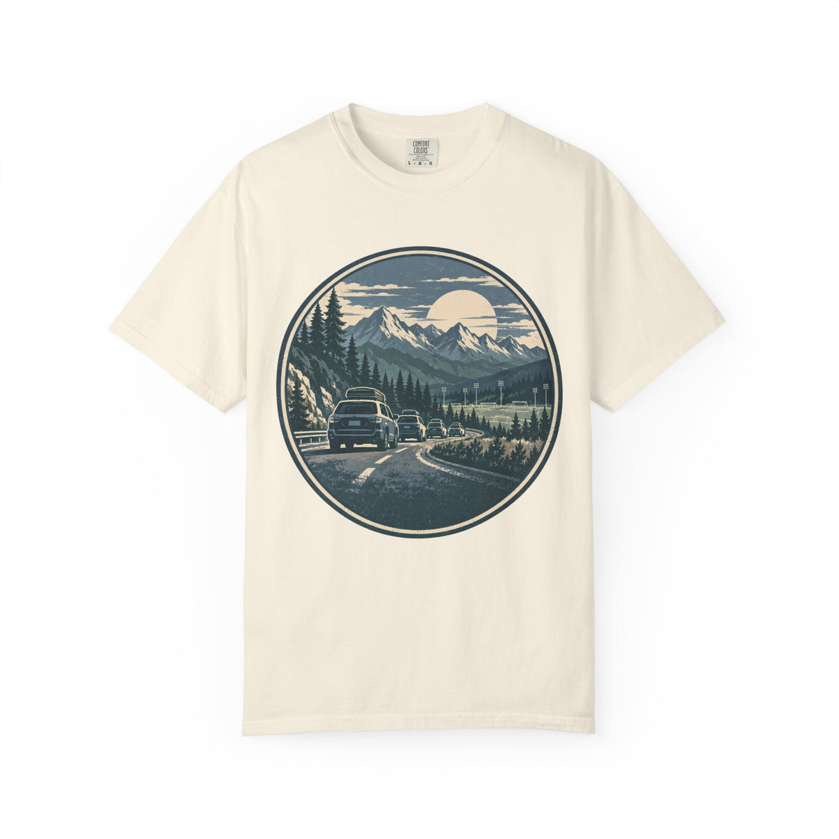 Weekend Migration Art Graphic T-shirt