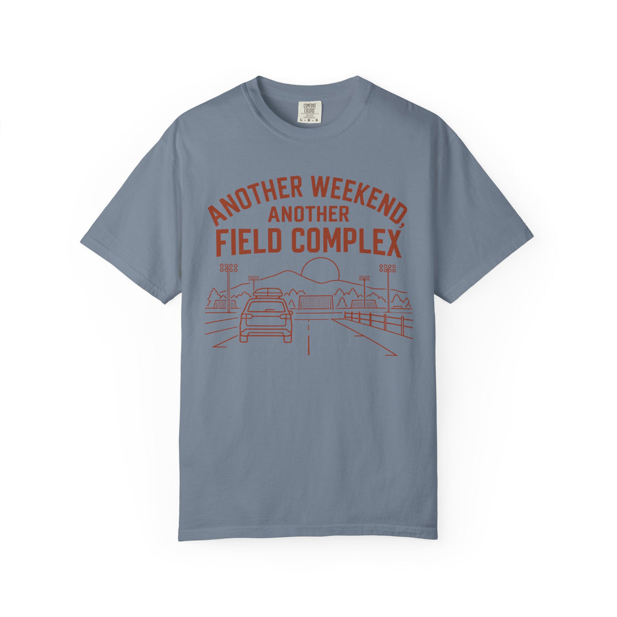 Another Weekend, Another Field Complex Statement T-shirt
