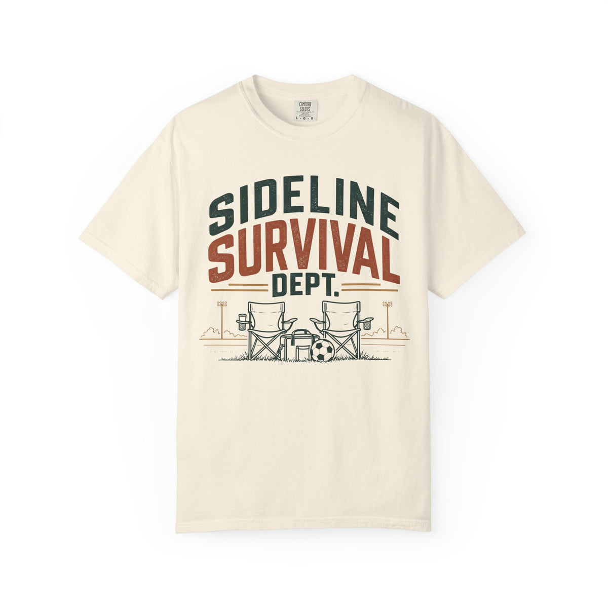 Sideline Survival Dept. Illustrated T-shirt