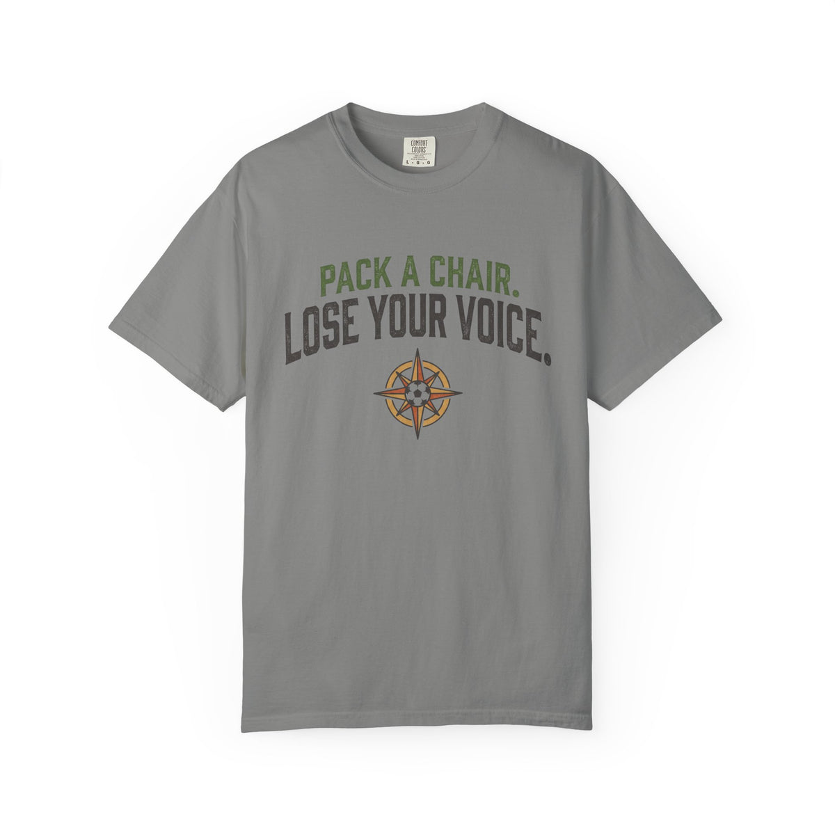 Pack A Chair. Lose Your Voice. Statement T-shirt