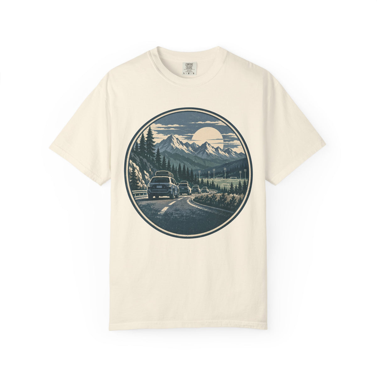 Weekend Migration Art Graphic T-shirt