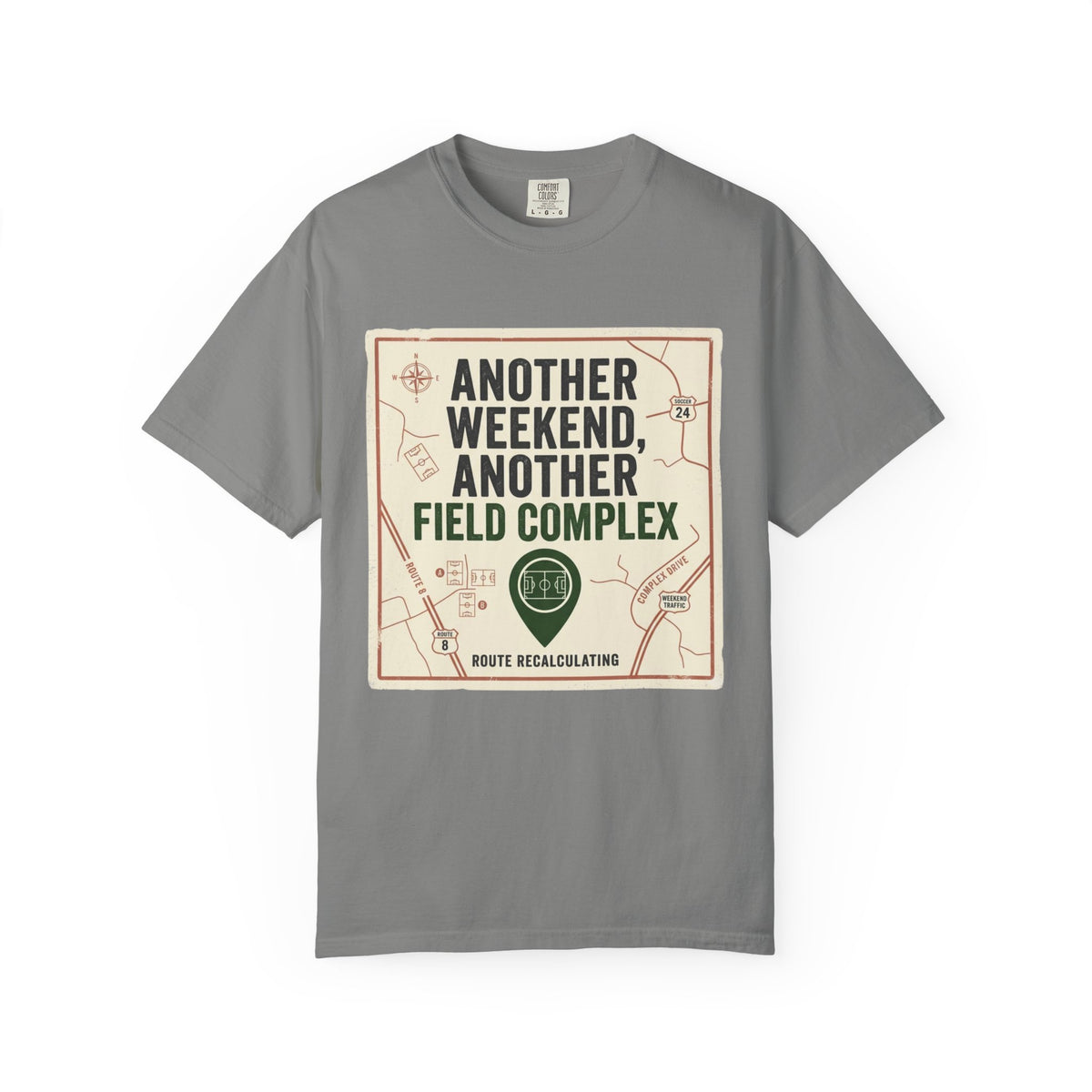 Another Weekend, Another Field Complex Illustrated T-shirt