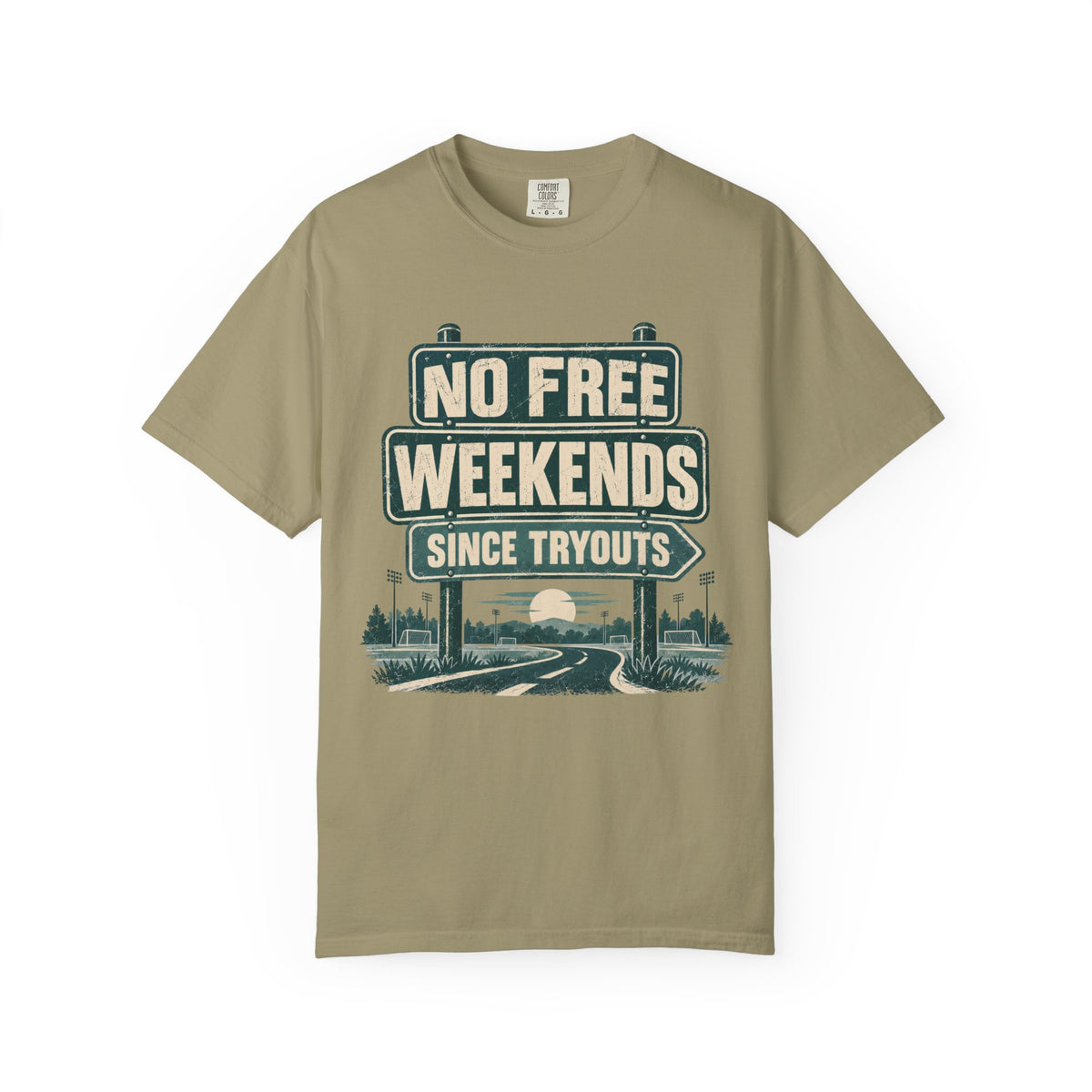 No Free Weekends Since Tryouts Illustrated T-shirt
