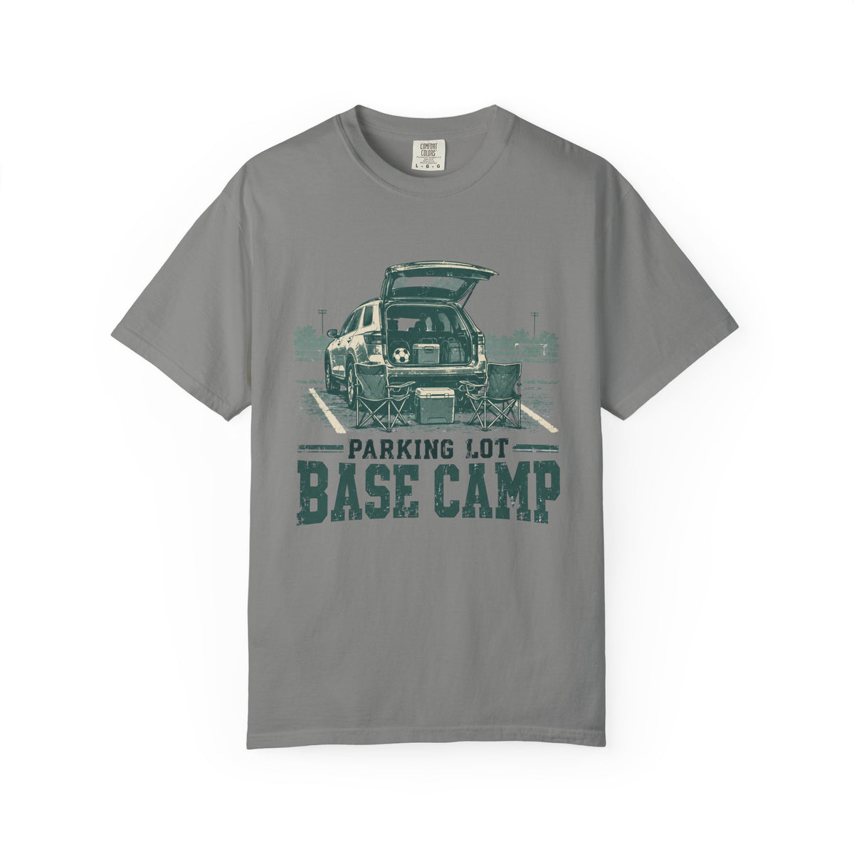 Parking Lot Base Camp Illustrated T-shirt