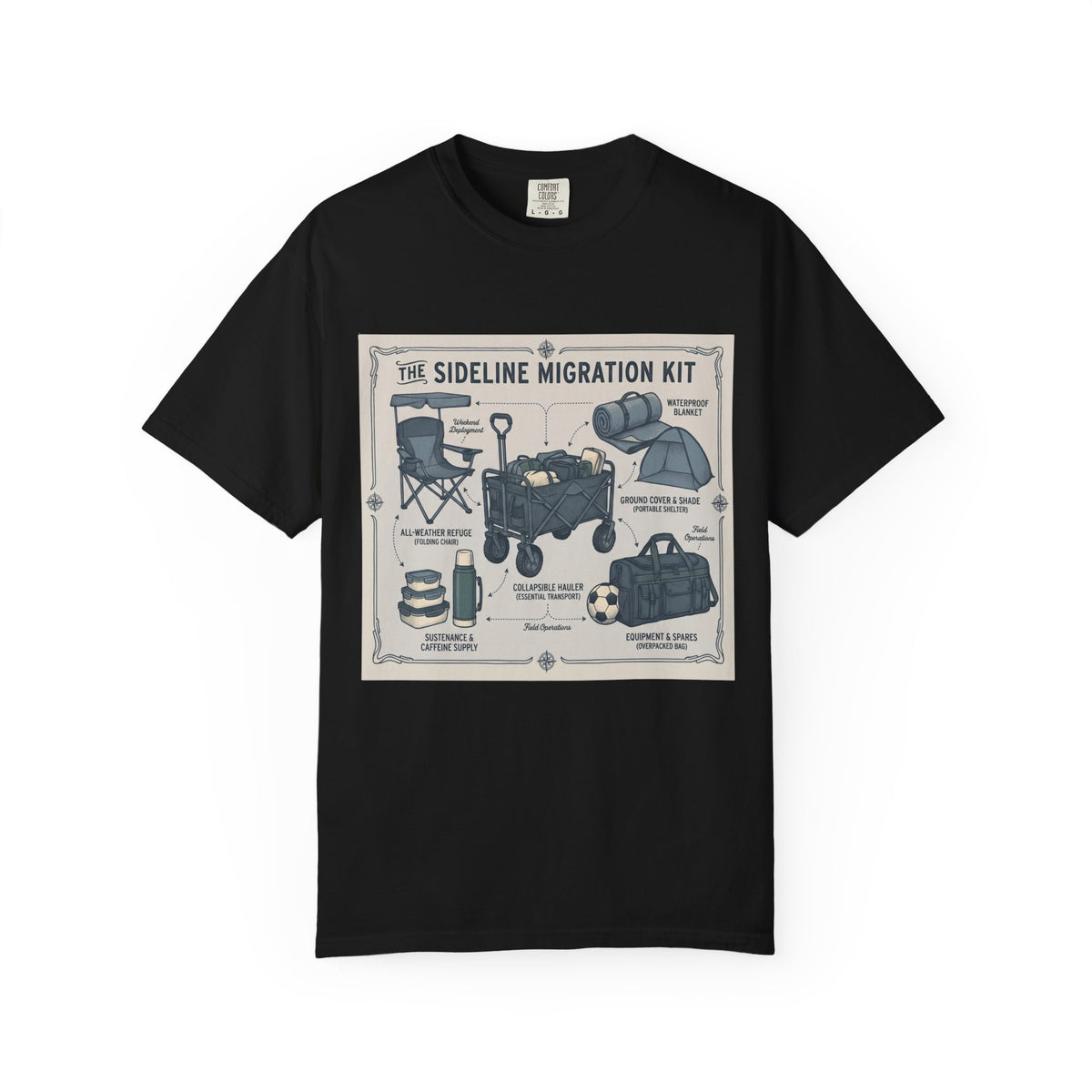 The Sideline Migration Kit Field Guide T-shirt