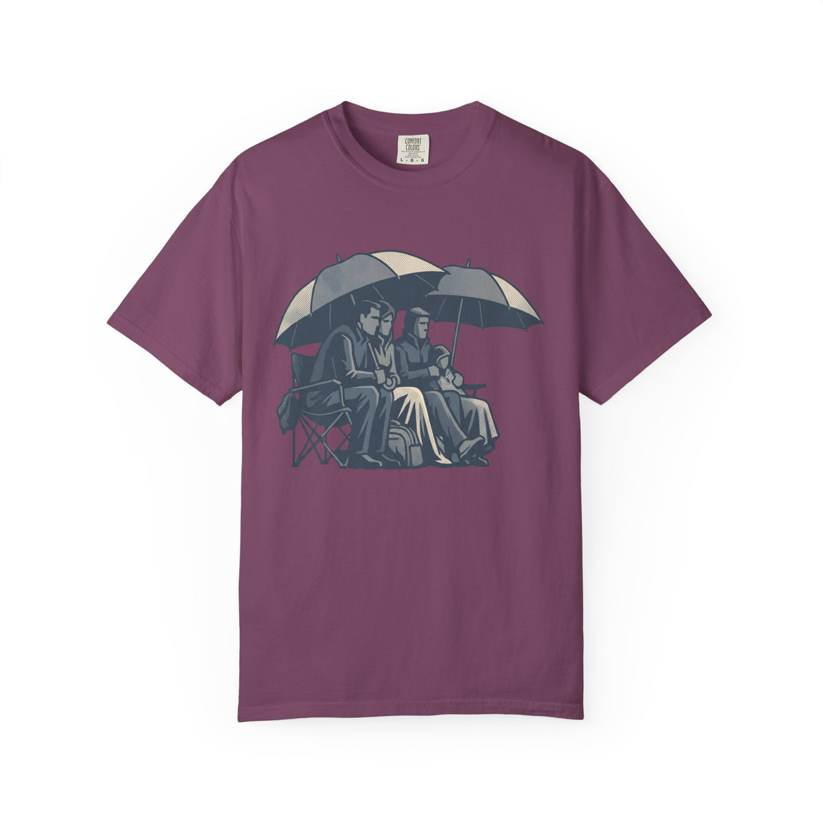 Rain Or Shine. Mostly Rain. Art Graphic T-shirt