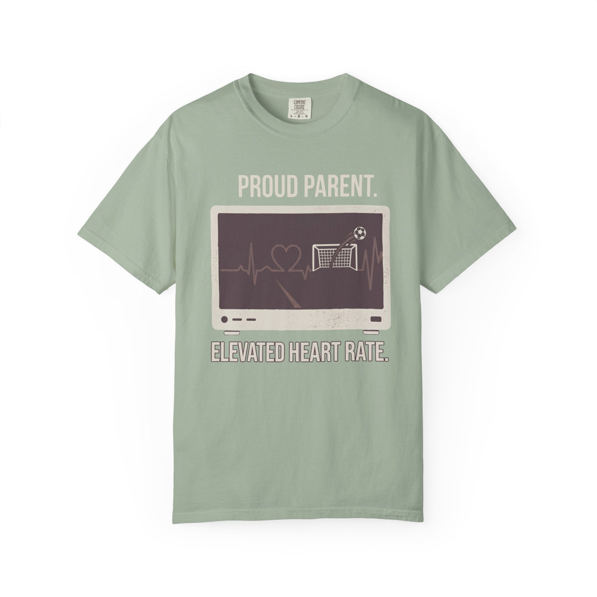 Proud Parent. Elevated Heart Rate. Illustrated T-shirt