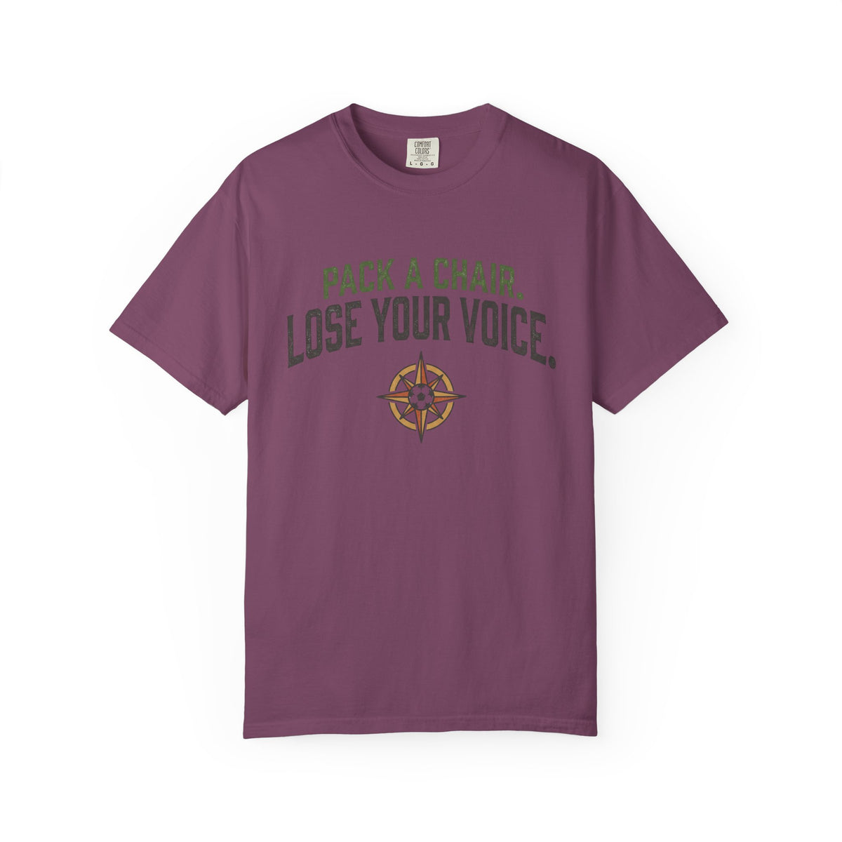 Pack A Chair. Lose Your Voice. Statement T-shirt