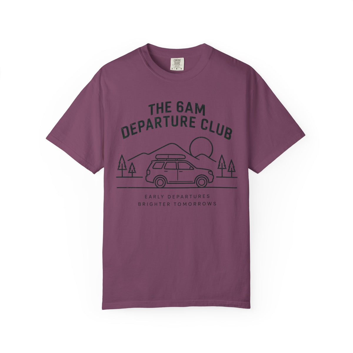 The 6AM Departure Club Statement T-shirt