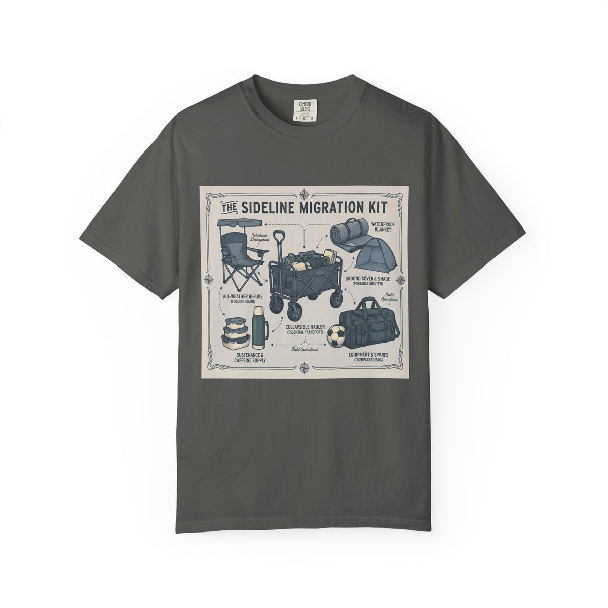 The Sideline Migration Kit Field Guide T-shirt