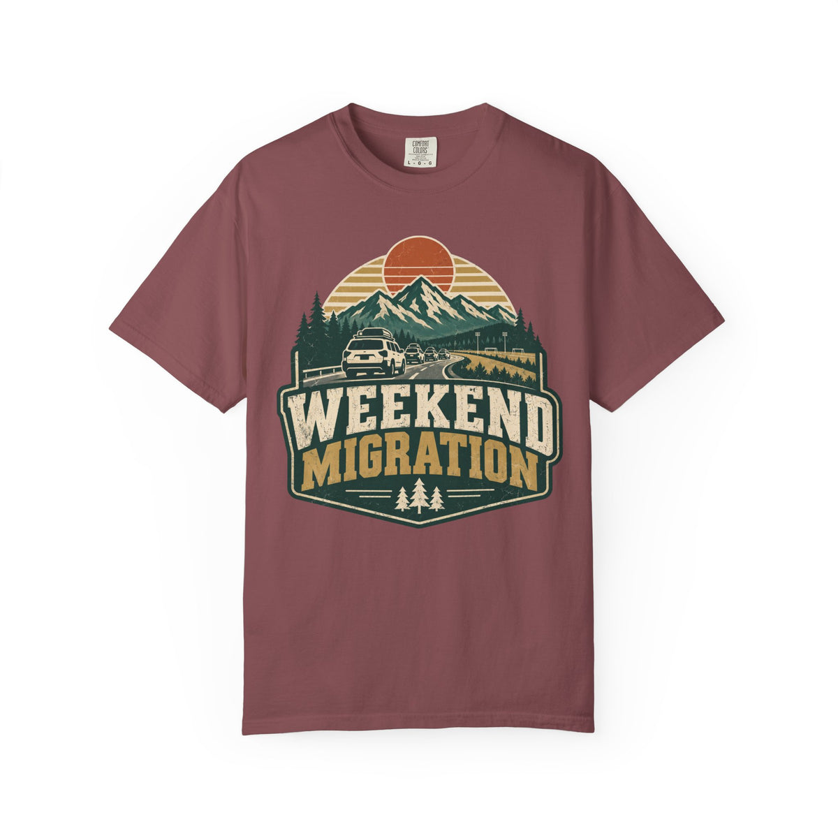 Weekend Migration Illustrated T-shirt