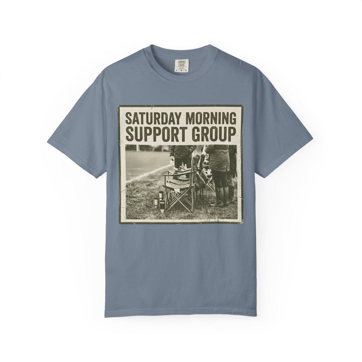 Saturday Morning Support Group Illustrated T-shirt